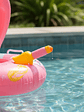 Flotador Inflable Bebé con Toldo y Pistola de Agua 70cm - Miniatura 4