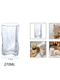 set vaso de vidrio de 270ml 6pcs - Miniatura 2