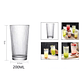 set vasos de vidrios de 200ml 6pcs - Miniatura 2