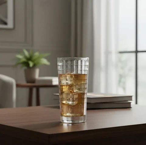 set vasos de vidrios de 320ml 6pcs