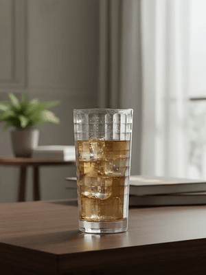set vasos de vidrios de 320ml 6pcs