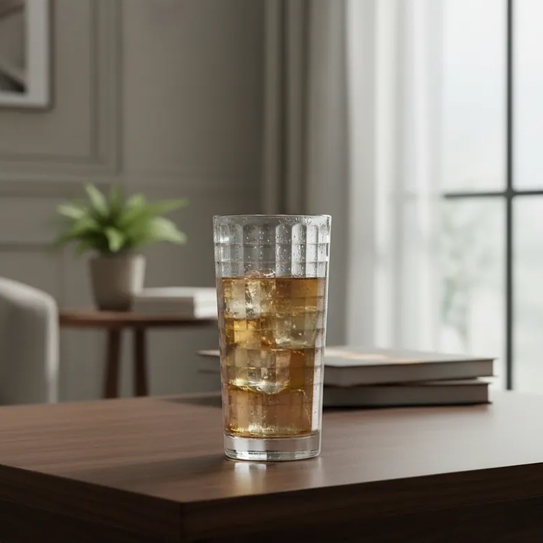 set vasos de vidrios de 320ml 6pcs 1