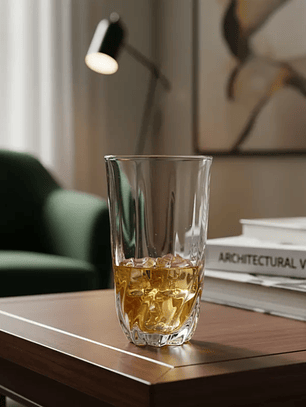 set vasos de vidrios de 320ml 6pcs