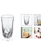 set vasos de vidrios de 320ml 6pcs - Miniatura 2