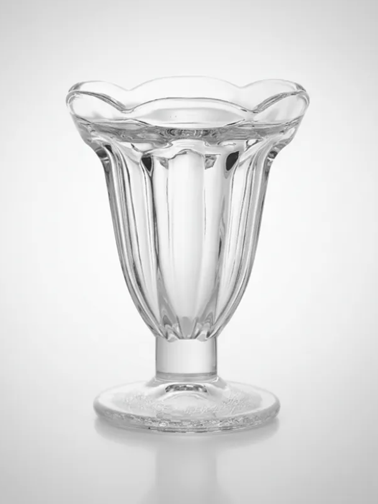 set copas de vidrio de helado 6pcs 1