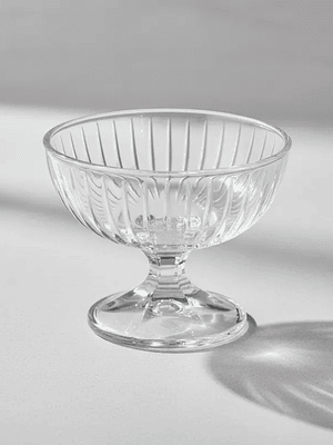 set copas de vidrio de helado 6pcs