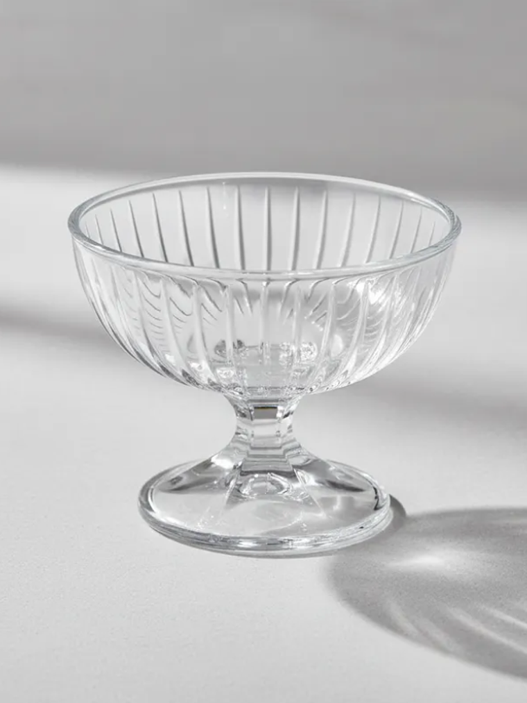 set copas de vidrio de helado 6pcs 1