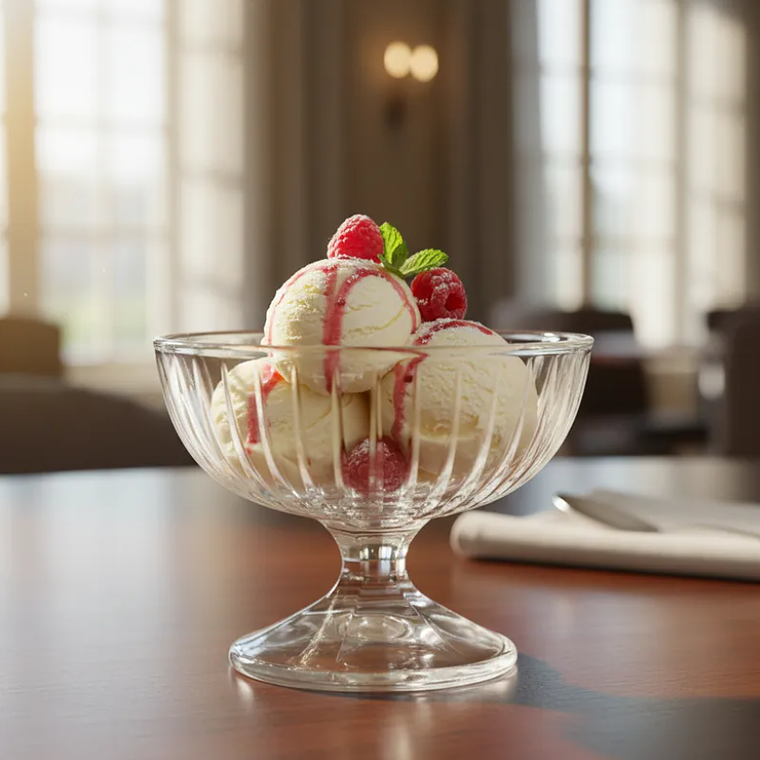 set copas de vidrio de helado 6pcs 2