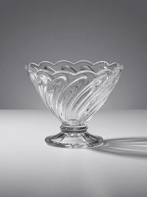 set copas de vidrio de helado 6pcs