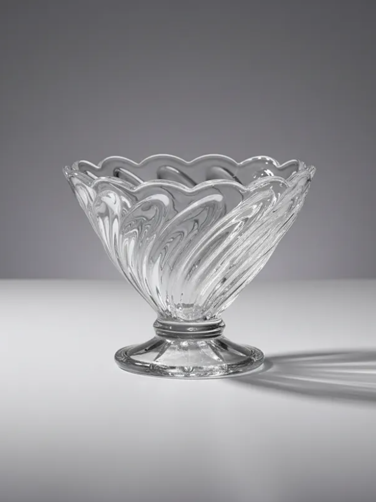 set copas de vidrio de helado 6pcs 1