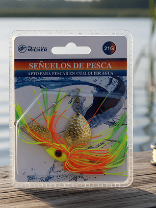 Señuelos De Pesca Tipo Spinnerbait 21gr