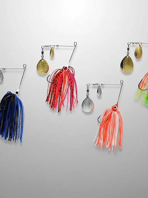 Señuelo Spinnerbait 21g Doble Hoja