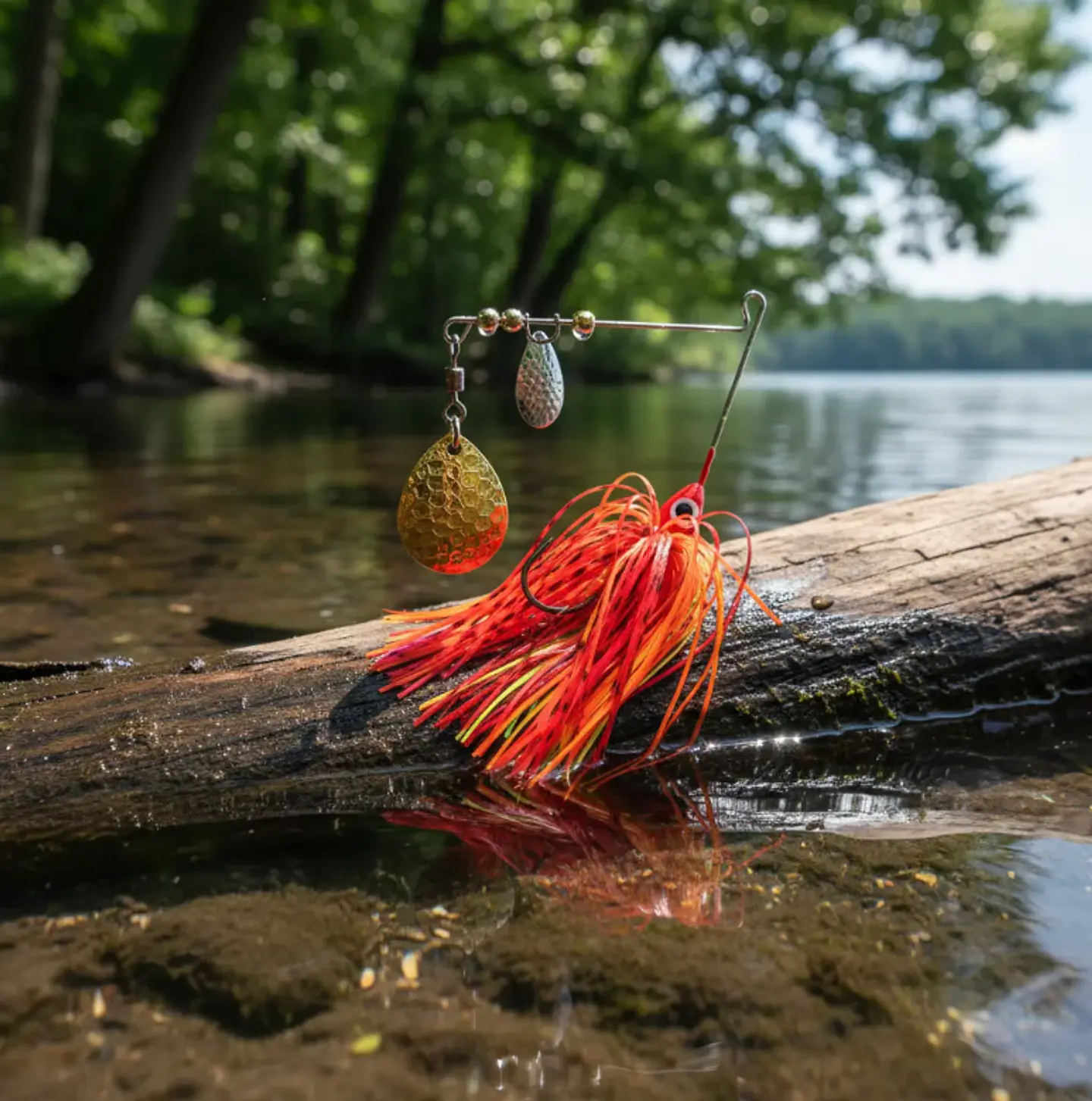 Señuelo Spinnerbait 21g Doble Hoja 3