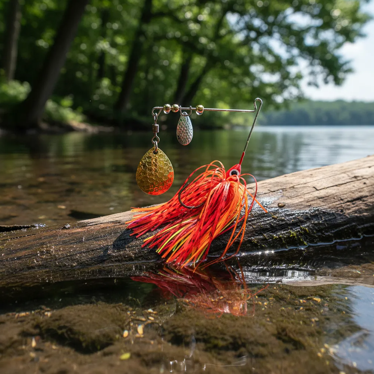 Señuelo Spinnerbait 21g Doble Hoja 3