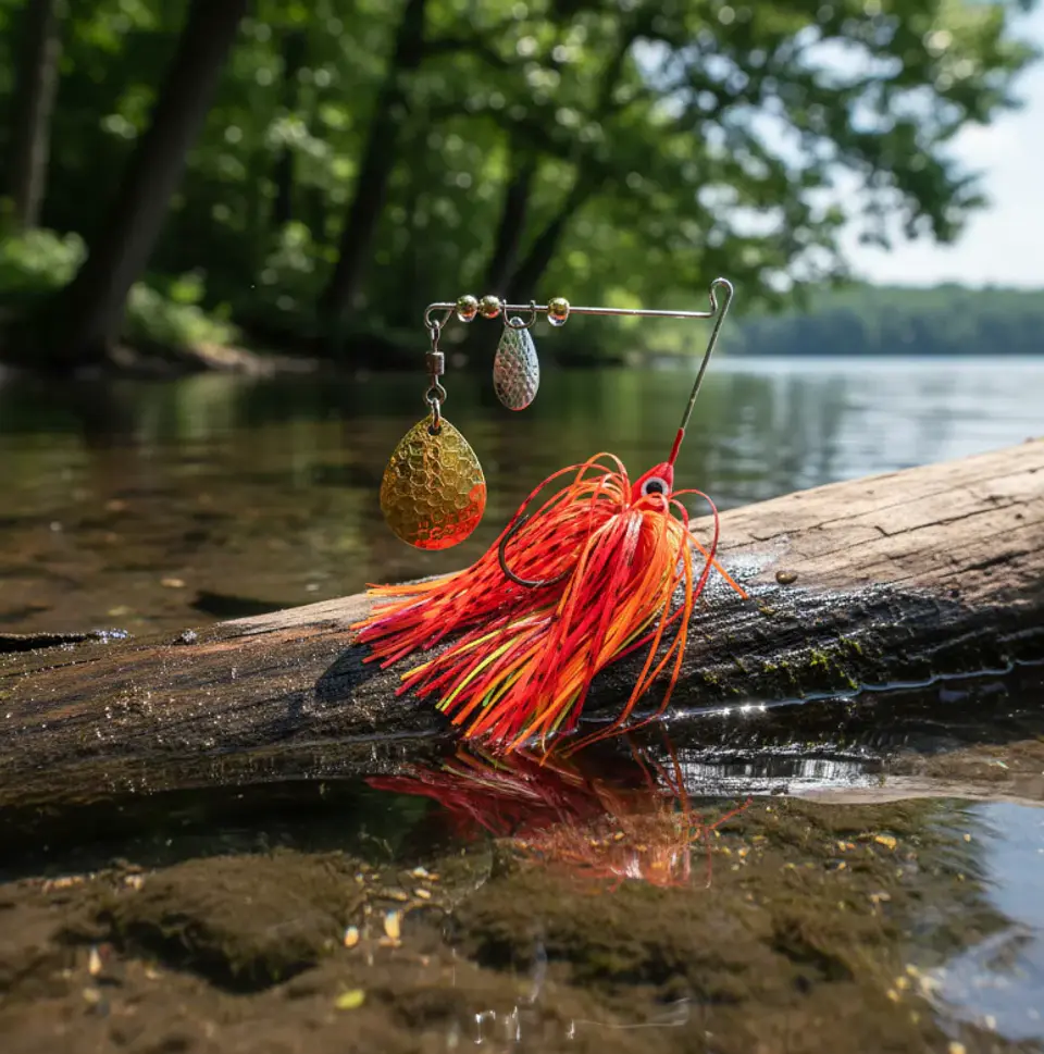 Señuelo Spinnerbait 21g Doble Hoja 3