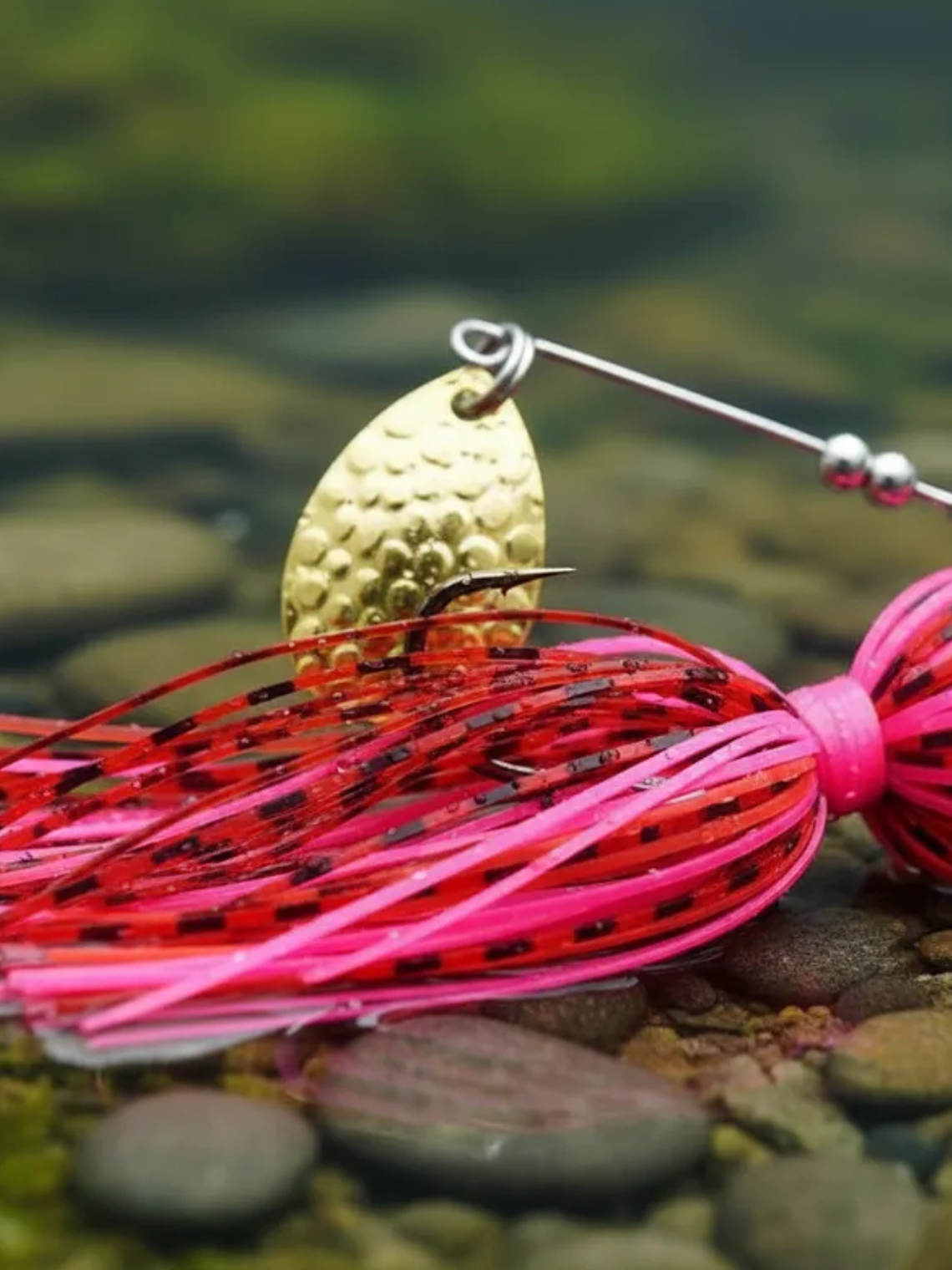 Señuelo Spinnerbait Doble Hoja 78mm Varios Colores 3