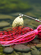 Señuelo Spinnerbait Doble Hoja 78mm Varios Colores - Miniatura 3