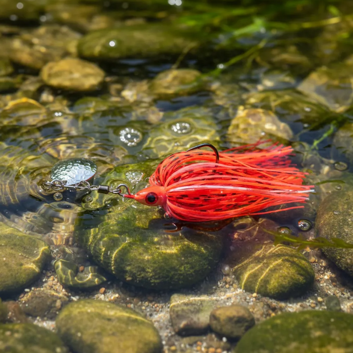 Señuelo Spinnerbait Doble Hoja 78mm Varios Colores 1