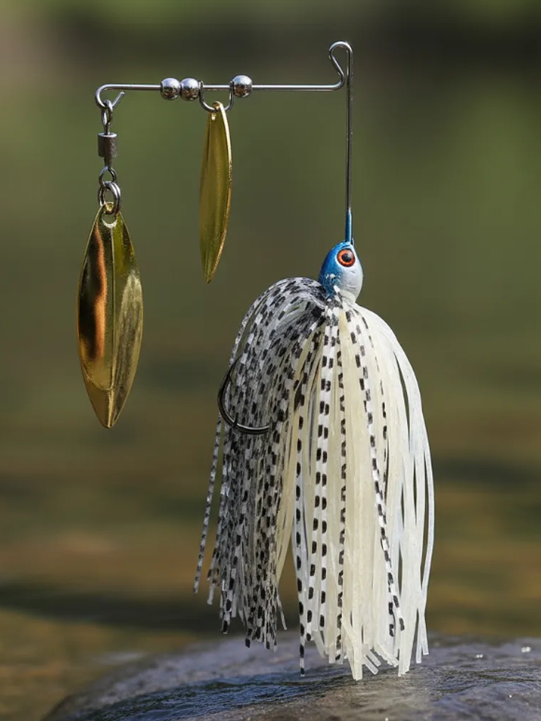 Señuelo Spinnerbait Doble Hoja 21g 1