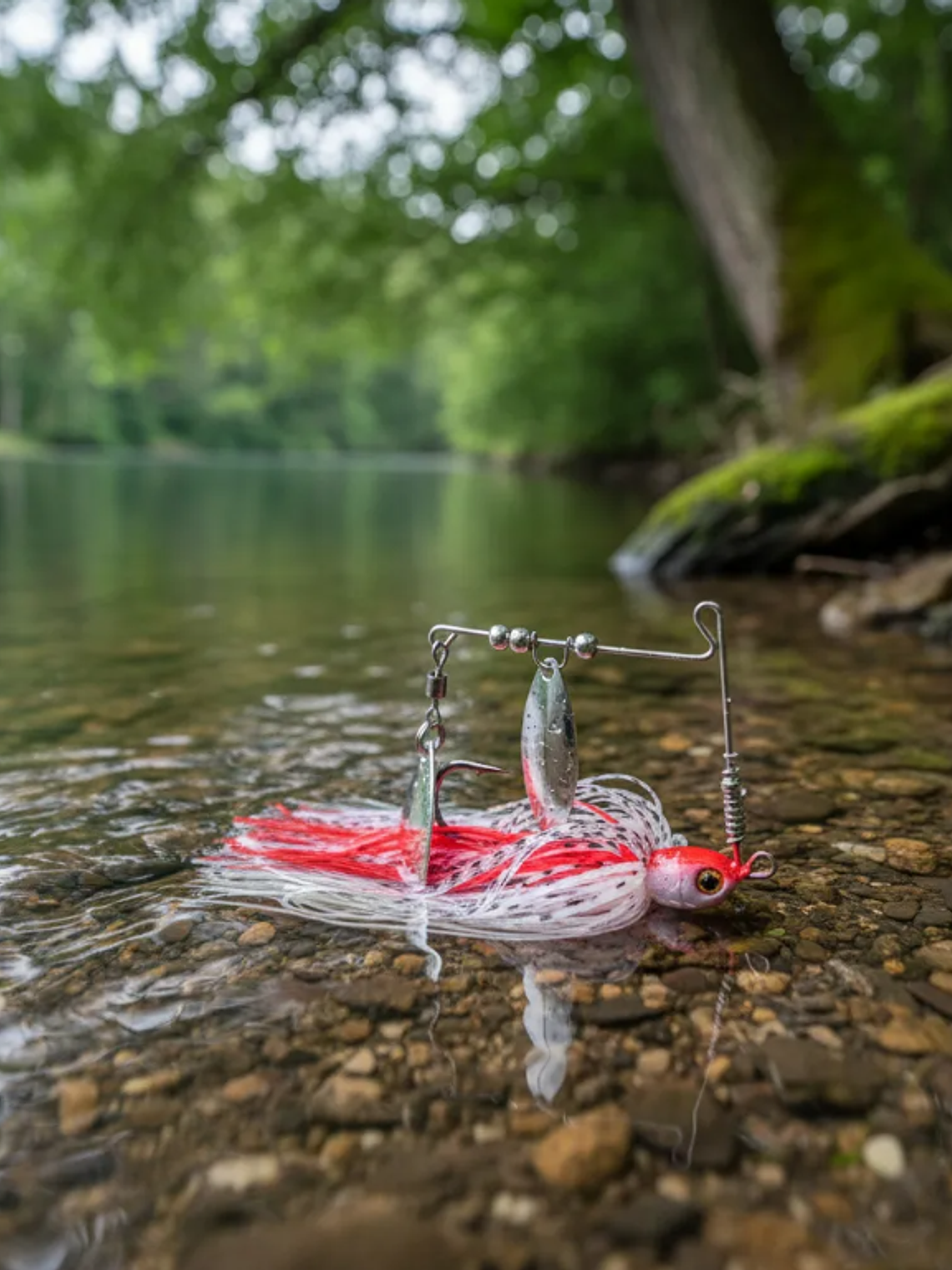 Señuelo Spinnerbait Doble Hoja 21g 3