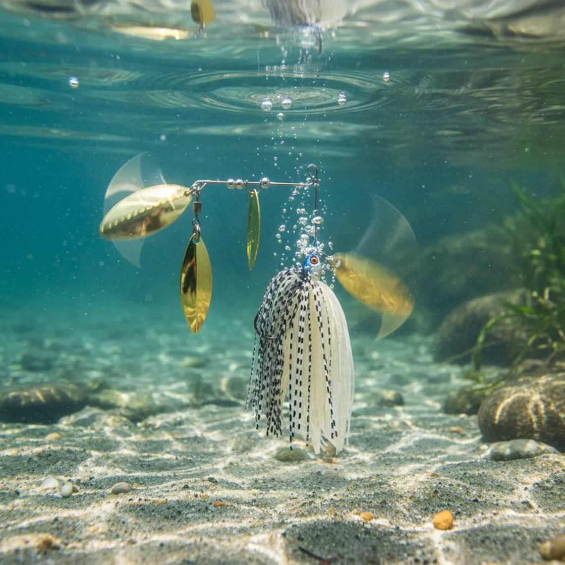 Señuelo Spinnerbait Doble Hoja 21g 5