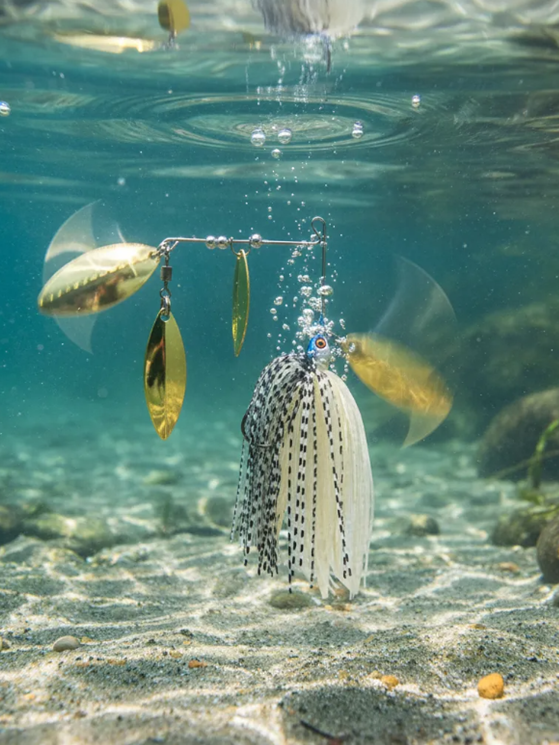 Señuelo Spinnerbait Doble Hoja 21g 5