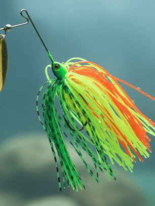 Señuelos Spinnerbait Pesca Doble Hoja Antienganche