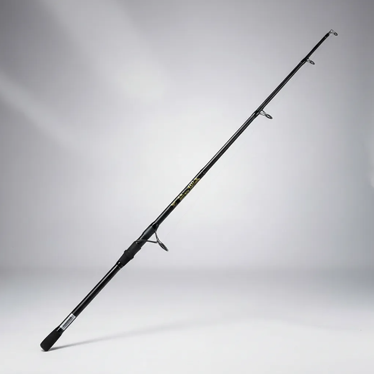 Caña de Pescar Telescópica Negra con Estuche 2