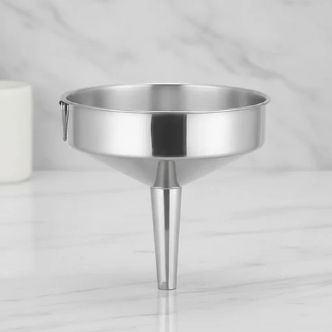 Embudo de acero inoxidable 12cm
