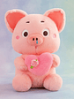 Peluche Chanchito Cerdito Rosado Con Corazón - Miniatura 6