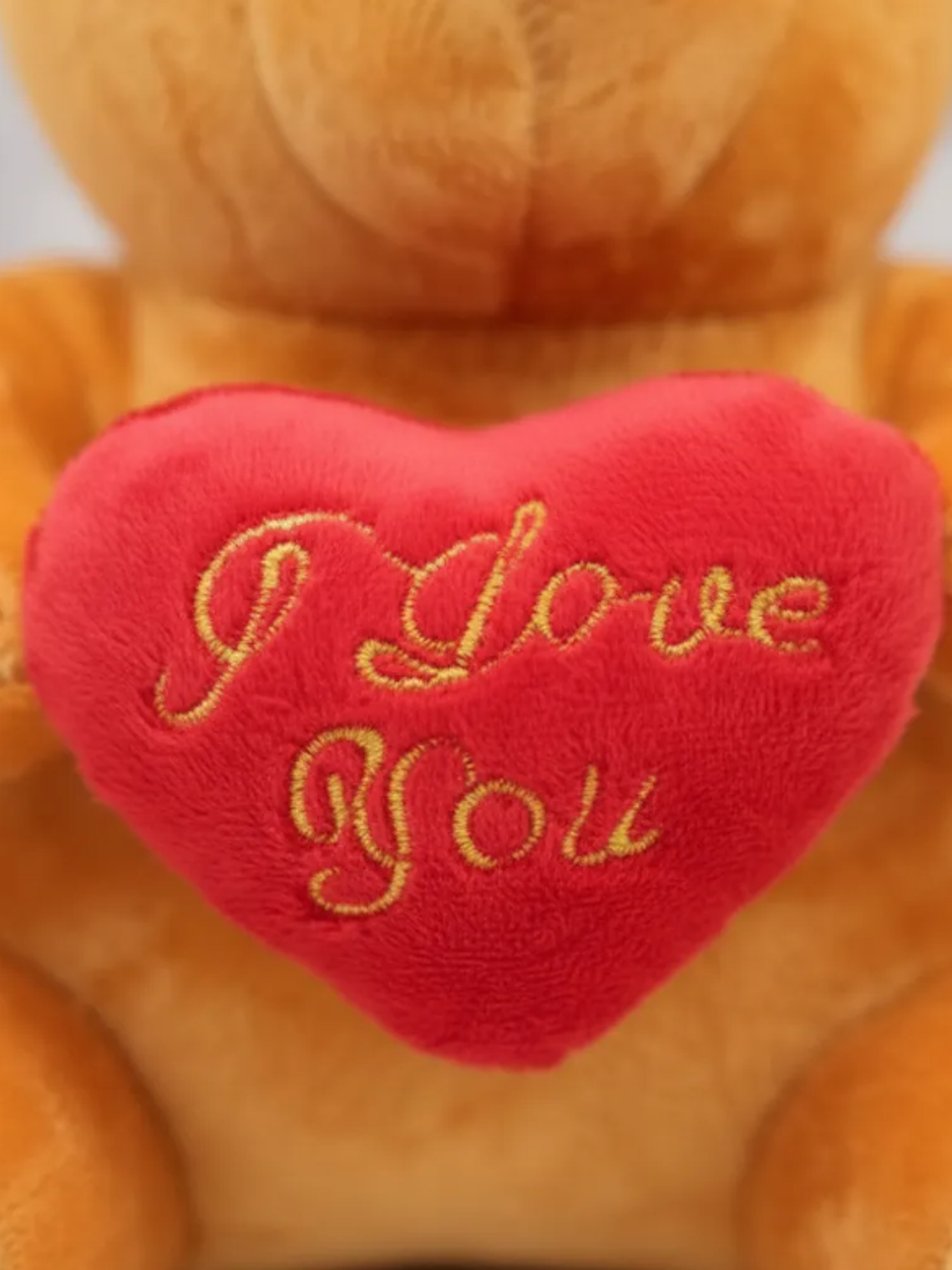 Oso De Peluche Con Corazón I Love You 20cm Regalo Amor 3