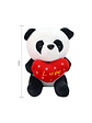 Peluche Oso Panda Con Corazón Love 20cm Regalo Amor - Miniatura 4