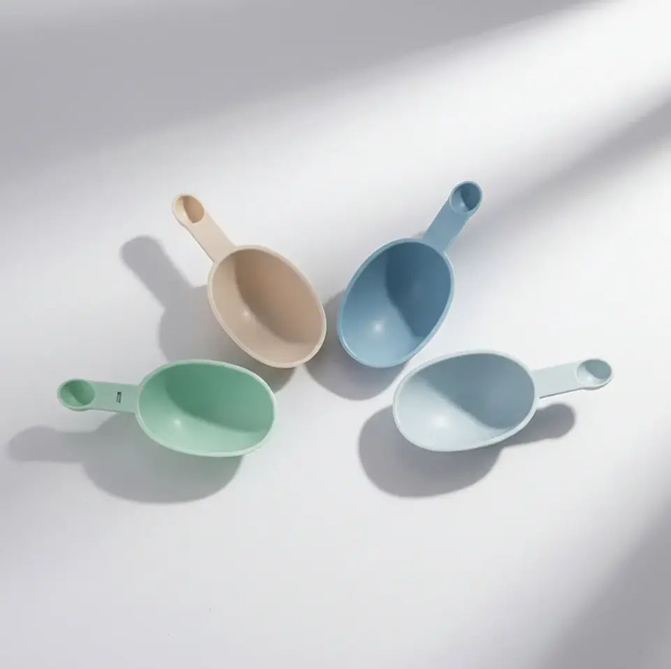 Set de Cucharas Medidoras Plásticas Colores Variados 5