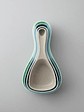 Set de cucharas medidoras apilables de plástico para cocina - Miniatura 1