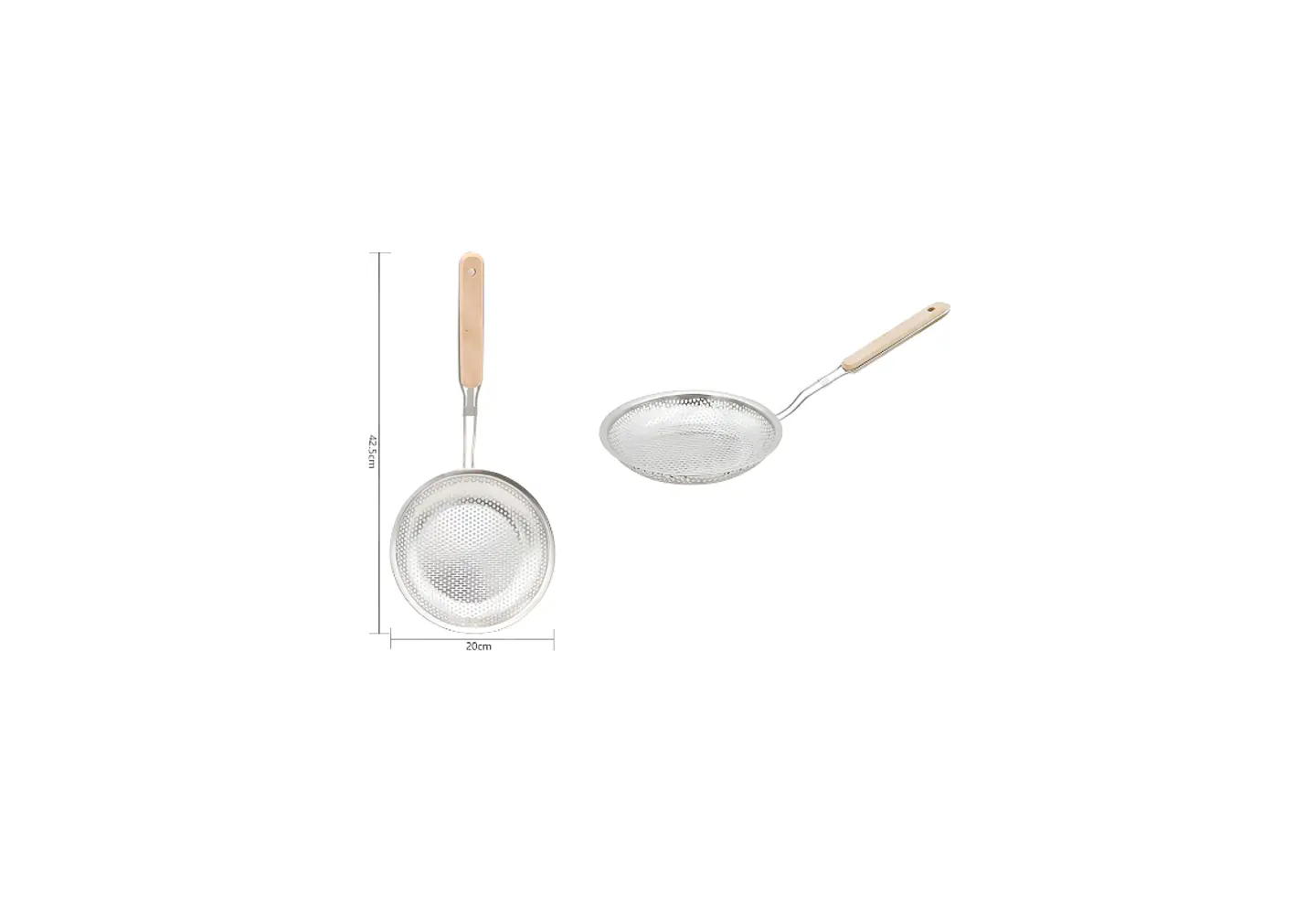Espumadera Colador Acero Inoxidable Frituras 20cm 3
