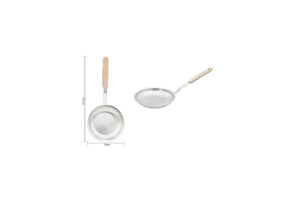 Espumadera Colador Acero Inoxidable Frituras 20cm 3