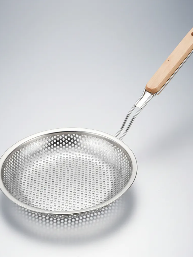 Espumadera Colador Acero Inoxidable Frituras 20cm 2
