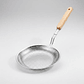 Colador Espumadera Acero Inoxidable Mango Madera 16cm Cocina - Miniatura 6