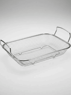 Canasto Cesta Freidora Escurridor De Acero Inoxidable Malla