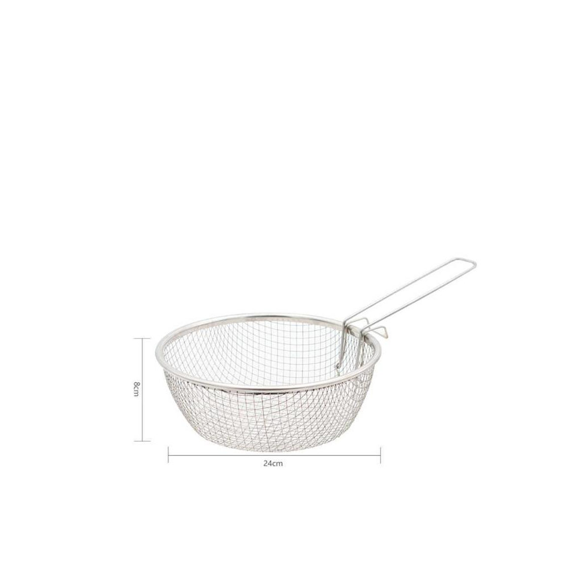 Canasto Freidor Colador De Acero Inoxidable Para Cocina 5