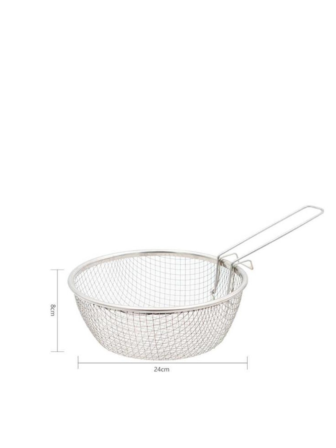 Canasto Freidor Colador De Acero Inoxidable Para Cocina 5