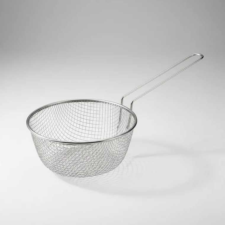 Canasto Freidor Colador De Acero Inoxidable Para Cocina 3