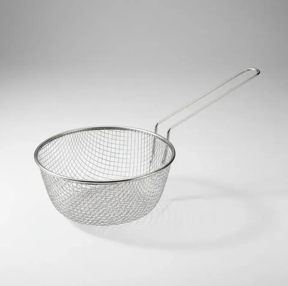 Canasto Freidor Colador De Acero Inoxidable Para Cocina 3