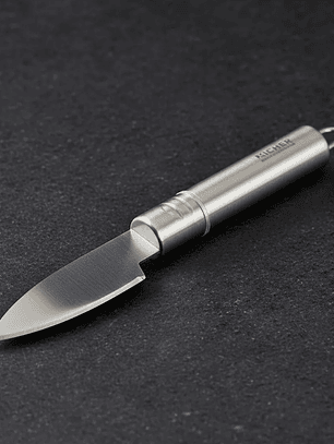 Cuchillo Pelador Curvo Acero Inoxidable Para Verduras