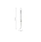 Cuchillo Para Queso Richer Acero Inoxidable Multiuso 22.5cm - Miniatura 2