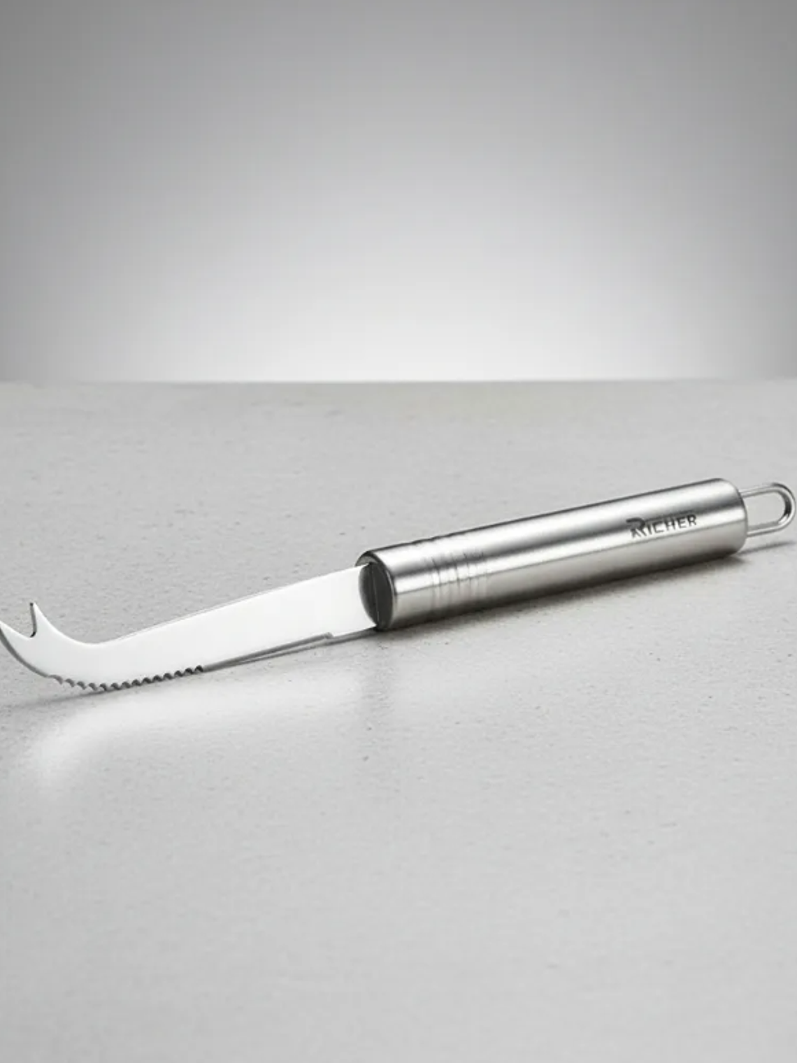 Cuchillo Para Queso Richer Acero Inoxidable Multiuso 22.5cm 6