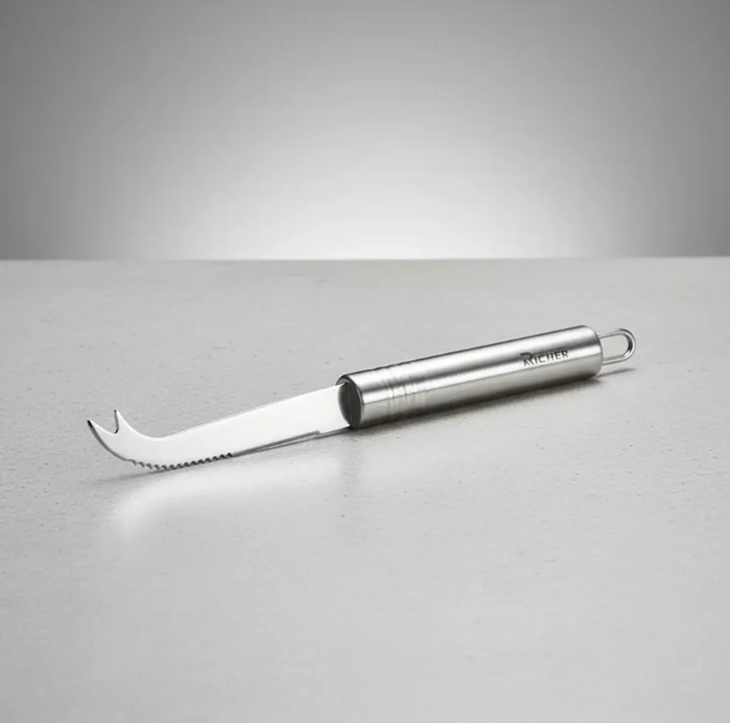 Cuchillo Para Queso Richer Acero Inoxidable Multiuso 22.5cm 6