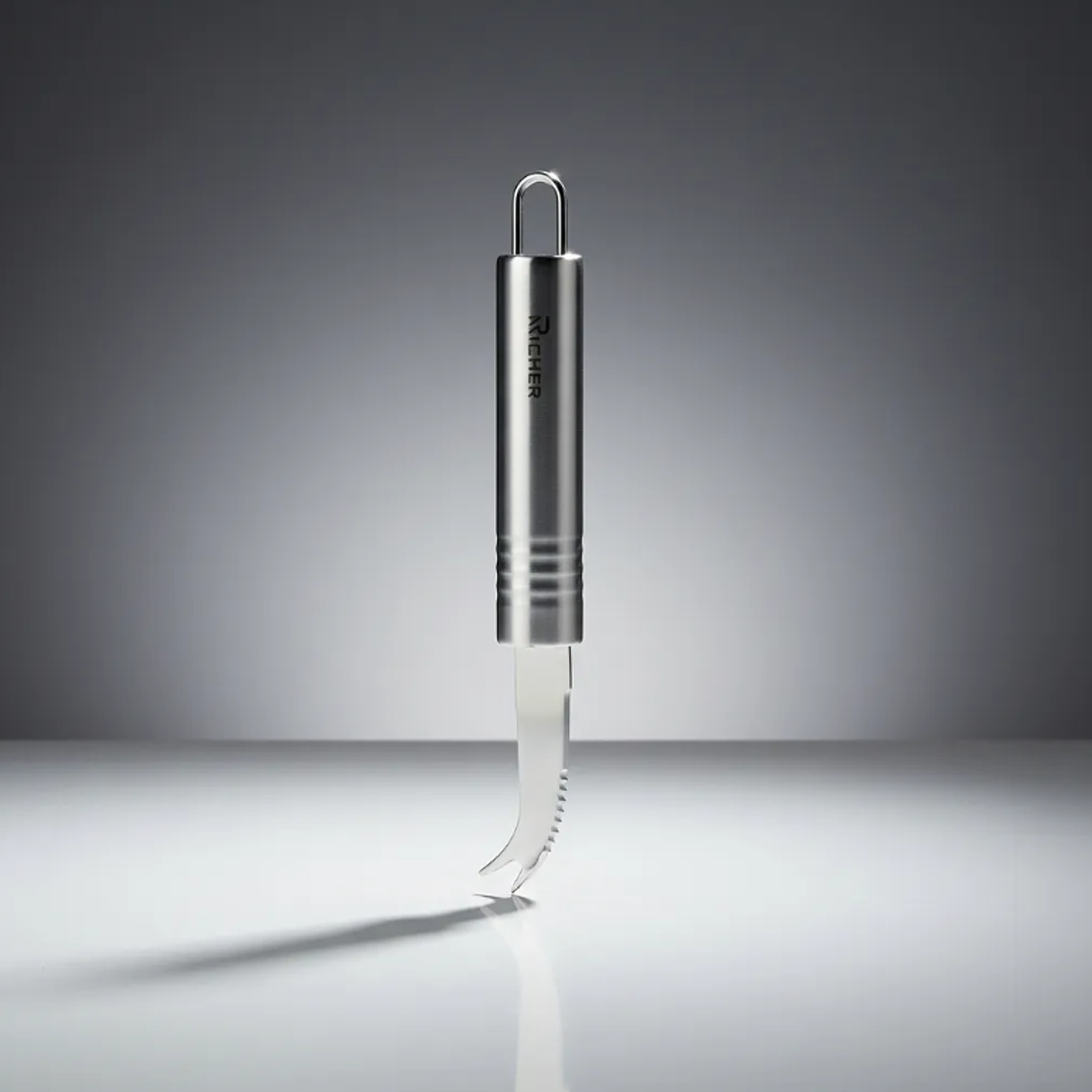 Cuchillo Para Queso Richer Acero Inoxidable Multiuso 22.5cm 1