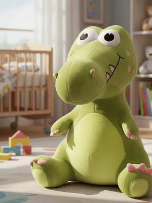 peluche de dinosaurio de 35cm