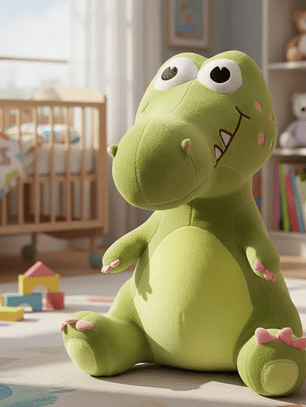 peluche de dinosaurio de 35cm